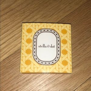 NWT Stella & Dot Earrings (turquoise and gold)